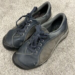 KEEN‎ Targhee Shoes Women's 8.5 Gray Blue Hiking Outdoor Trail Running